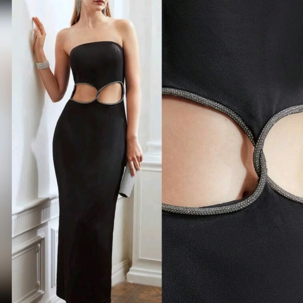 CUTOUT ROPE TRIM DRESS - Picture 6 of 6